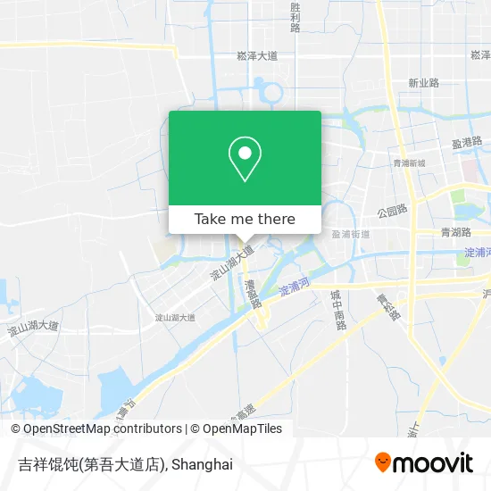 吉祥馄饨(第吾大道店) map