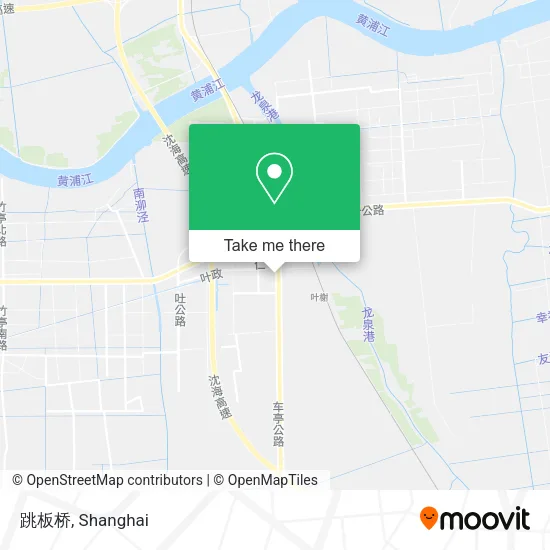 跳板桥 map