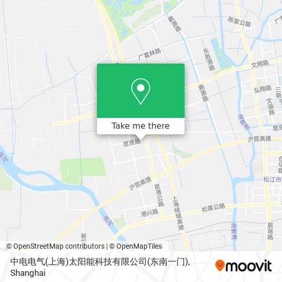 中电电气(上海)太阳能科技有限公司(东南一门) map