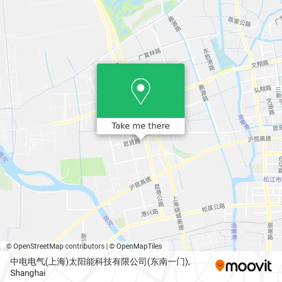 中电电气(上海)太阳能科技有限公司(东南一门) map