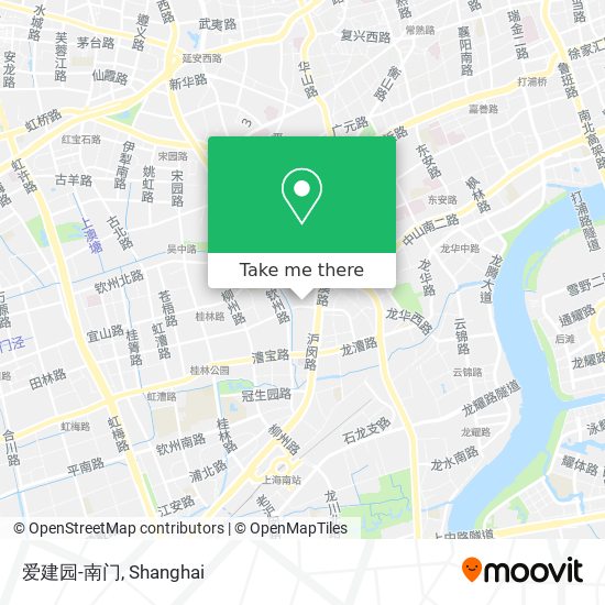 爱建园-南门 map