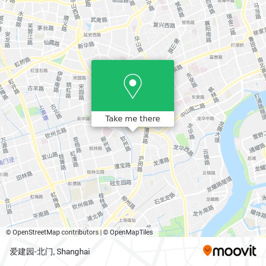 爱建园-北门 map
