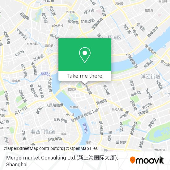 Mergermarket Consulting Ltd.(新上海国际大厦) map