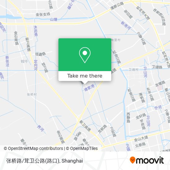 张桥路/茸卫公路(路口) map