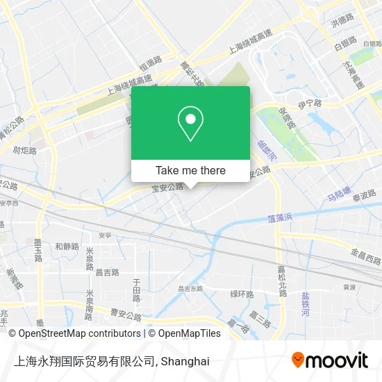 上海永翔国际贸易有限公司 map
