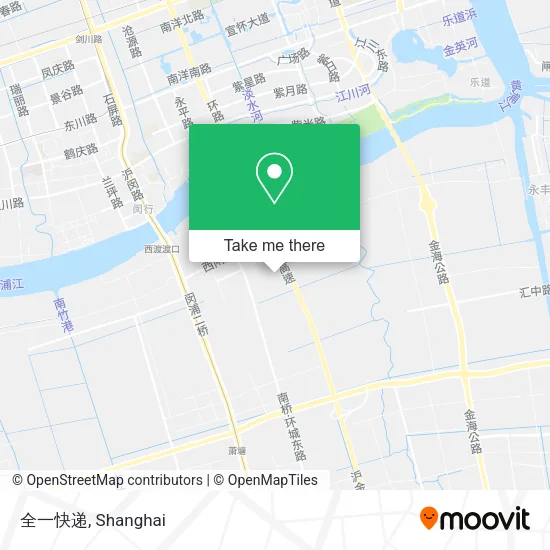 全一快递 map