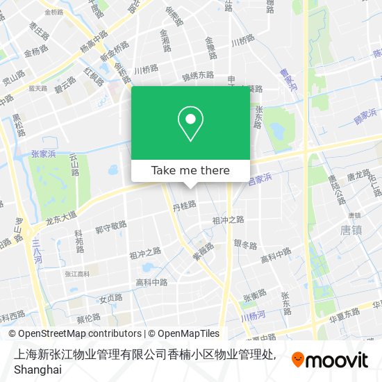 上海新张江物业管理有限公司香楠小区物业管理处 map