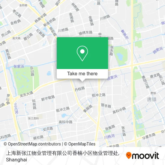 上海新张江物业管理有限公司香楠小区物业管理处 map