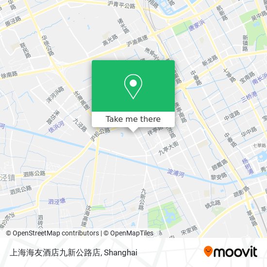 上海海友酒店九新公路店 map
