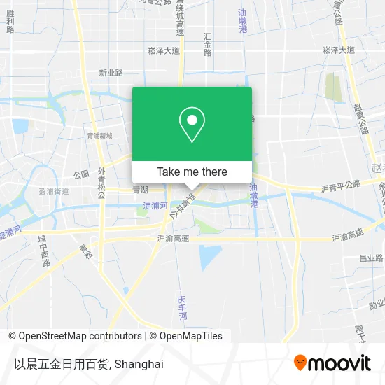 以晨五金日用百货 map