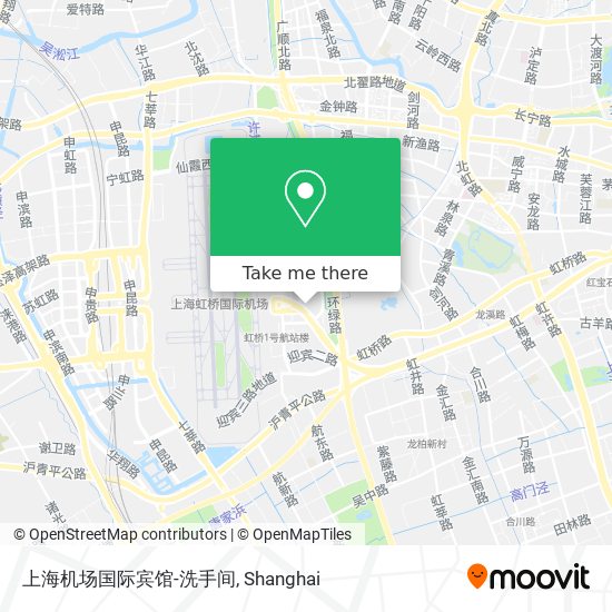 上海机场国际宾馆-洗手间 map