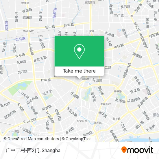 广中二村-西2门 map