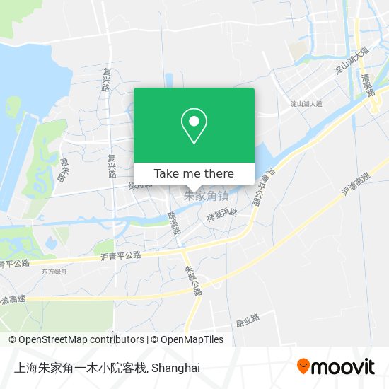 上海朱家角一木小院客栈 map