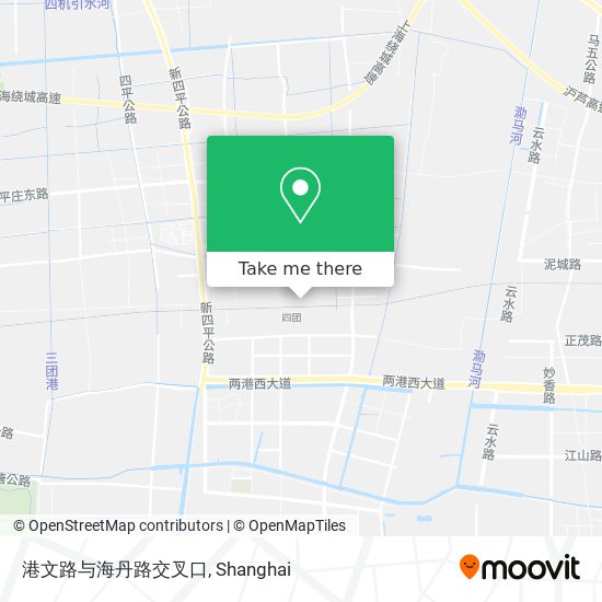 港文路与海丹路交叉口 map