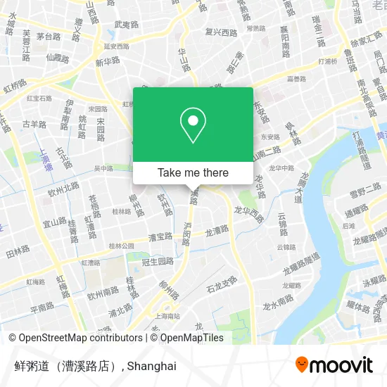 鲜粥道（漕溪路店） map