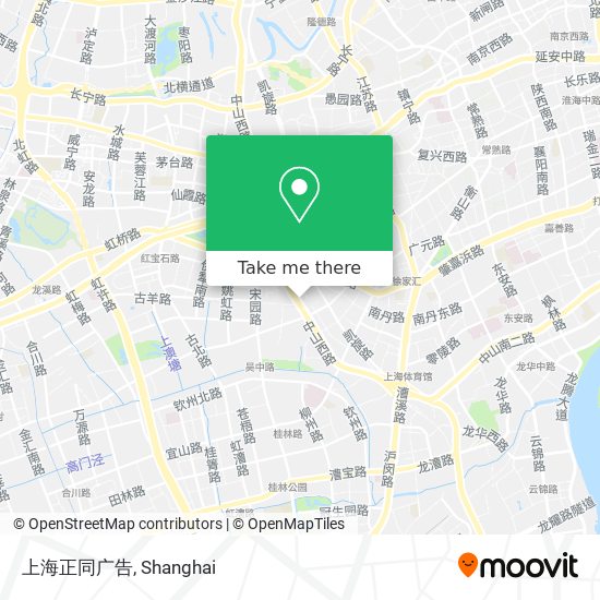 上海正同广告 map