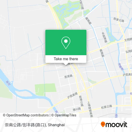崇南公路/彭丰路(路口) map