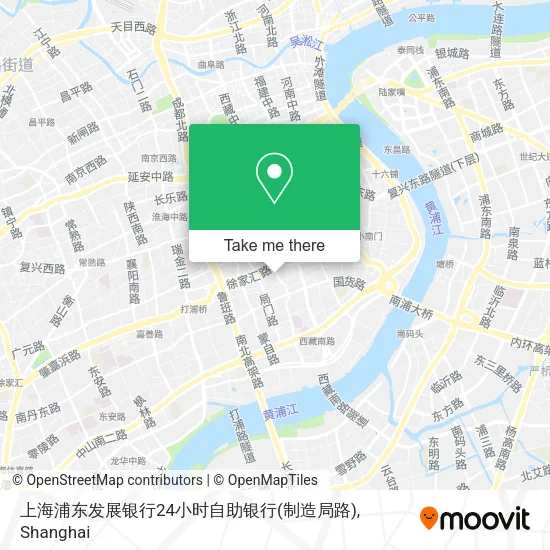 上海浦东发展银行24小时自助银行(制造局路) map