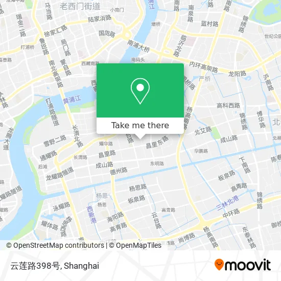 云莲路398号 map