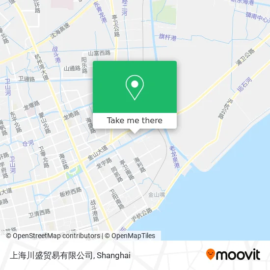 上海川盛贸易有限公司 map