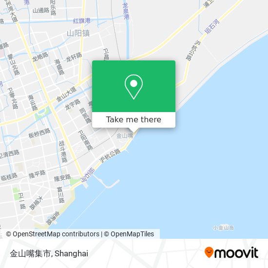 金山嘴集市 map