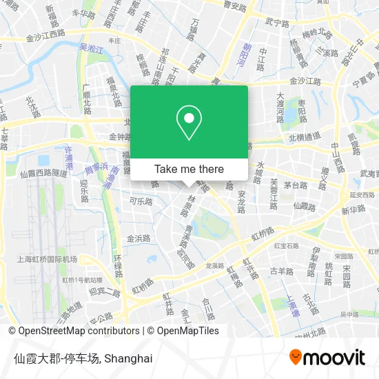 仙霞大郡-停车场 map