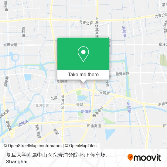 复旦大学附属中山医院青浦分院-地下停车场 map