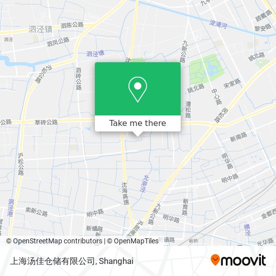 上海汤佳仓储有限公司 map