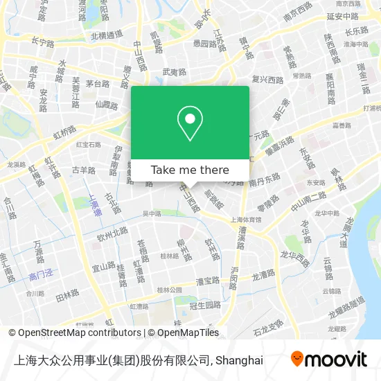 上海大众公用事业(集团)股份有限公司 map