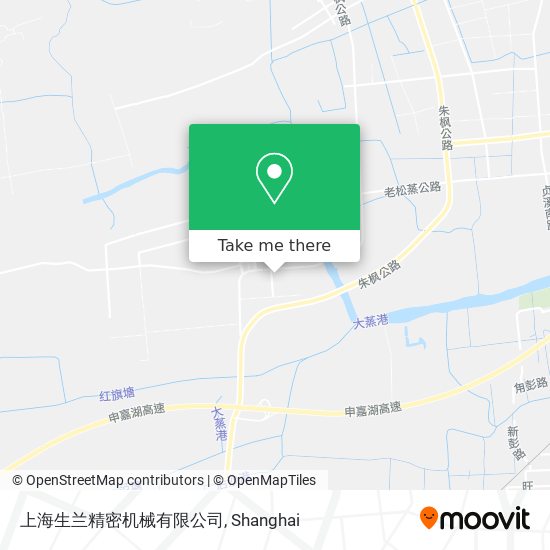 上海生兰精密机械有限公司 map