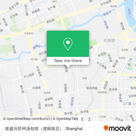 老盛兴苏州汤包馆（虎林路店） map