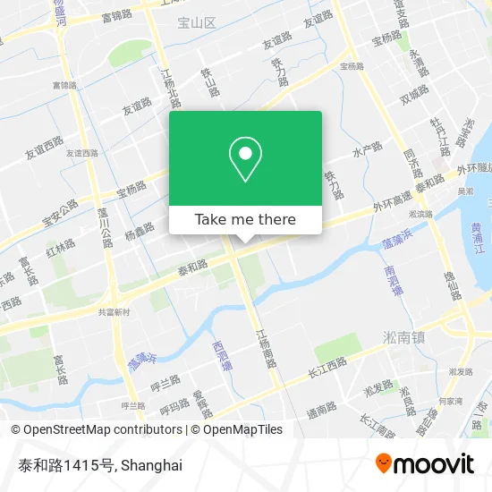 泰和路1415号 map