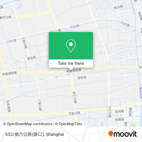 S32/南六公路(路口) map