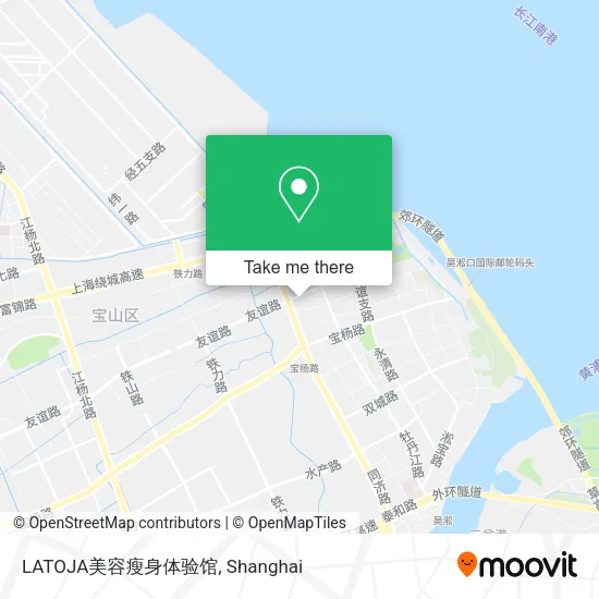 LATOJA美容瘦身体验馆 map