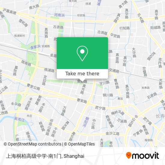 上海桐柏高级中学-南1门 map