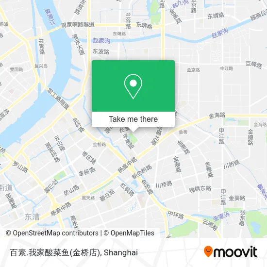 百素.我家酸菜鱼(金桥店) map