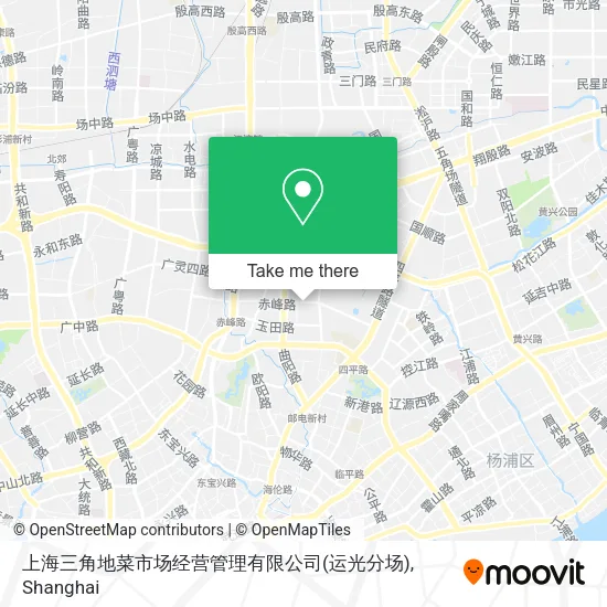 上海三角地菜市场经营管理有限公司(运光分场) map