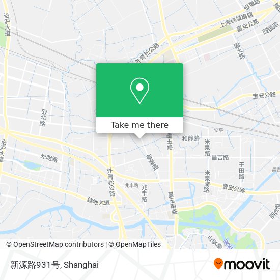 新源路931号 map