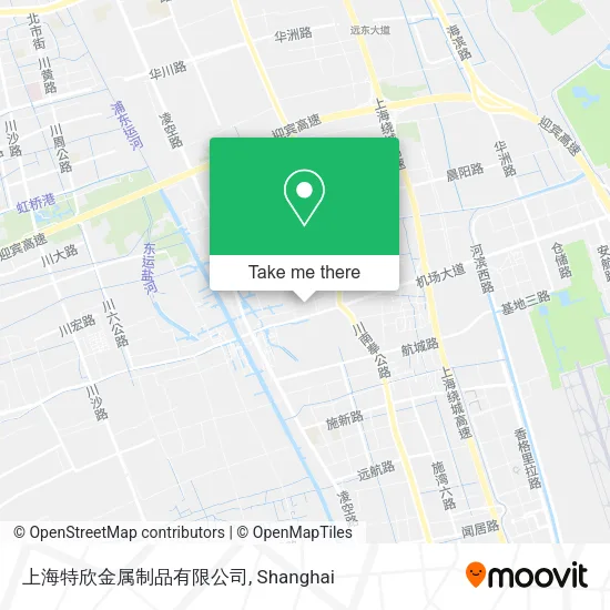 上海特欣金属制品有限公司 map