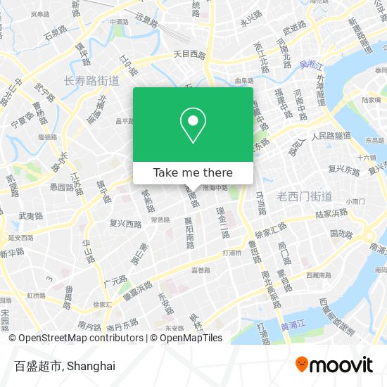 百盛超市 map