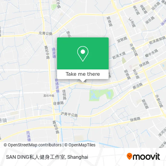 SAN DING私人健身工作室 map