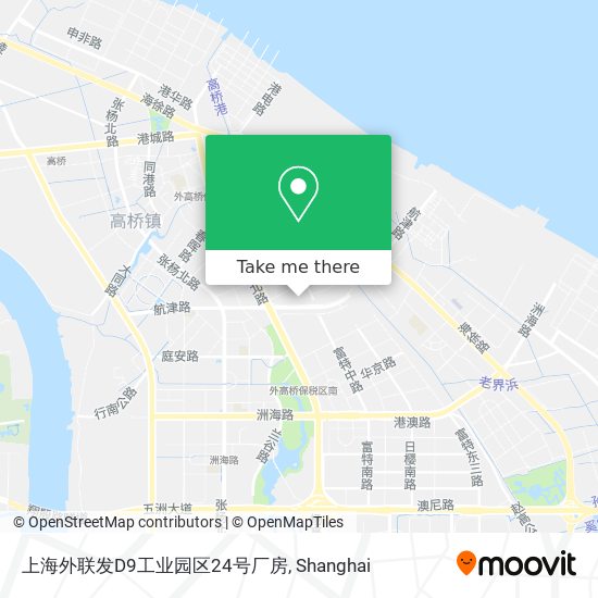 上海外联发D9工业园区24号厂房 map