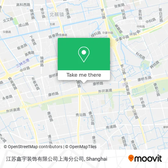 江苏鑫宇装饰有限公司上海分公司 map