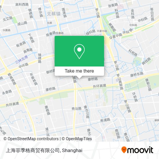 上海菲季格商贸有限公司 map