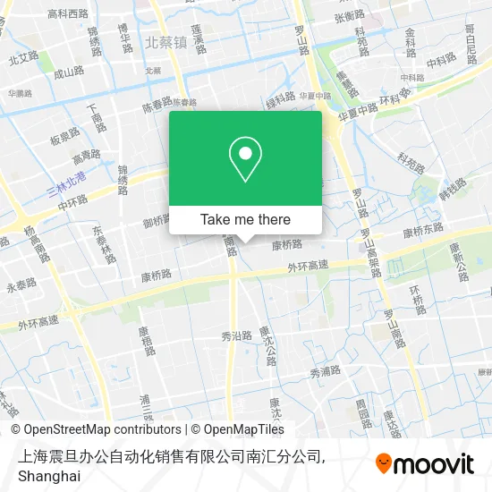 上海震旦办公自动化销售有限公司南汇分公司 map