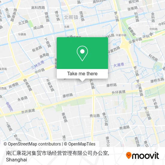 南汇康花河集贸市场经营管理有限公司办公室 map