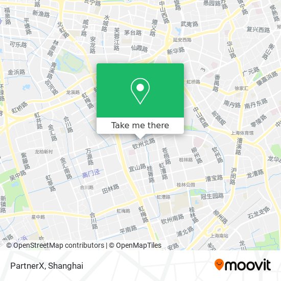 PartnerX map