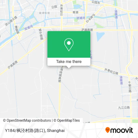 Y184/枫泾村路(路口) map