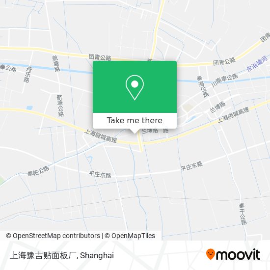 上海豫吉贴面板厂 map