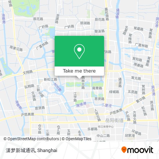 潇梦新城通讯 map